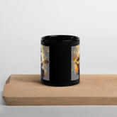 Fingerstyle Flourish Black Glossy Mug - Beyond T-shirts